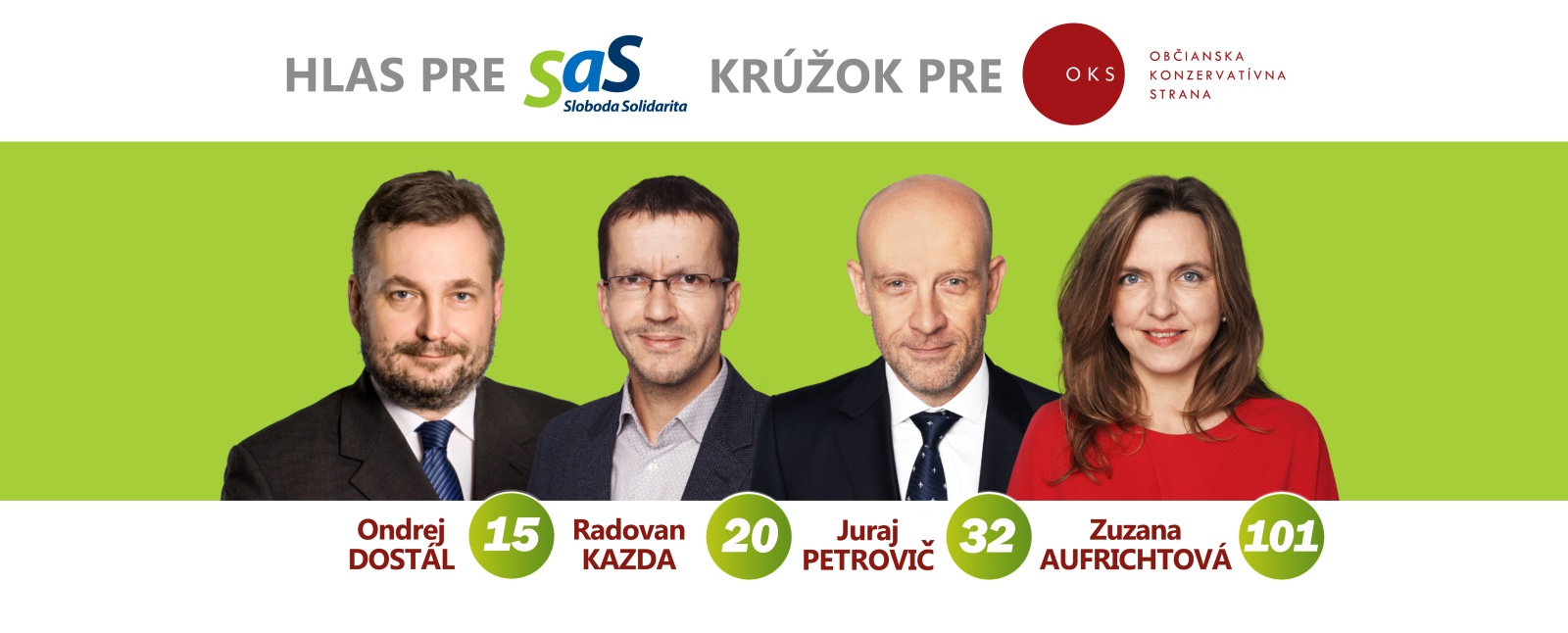 Hlas pre SaS, krúžok pre OKS
