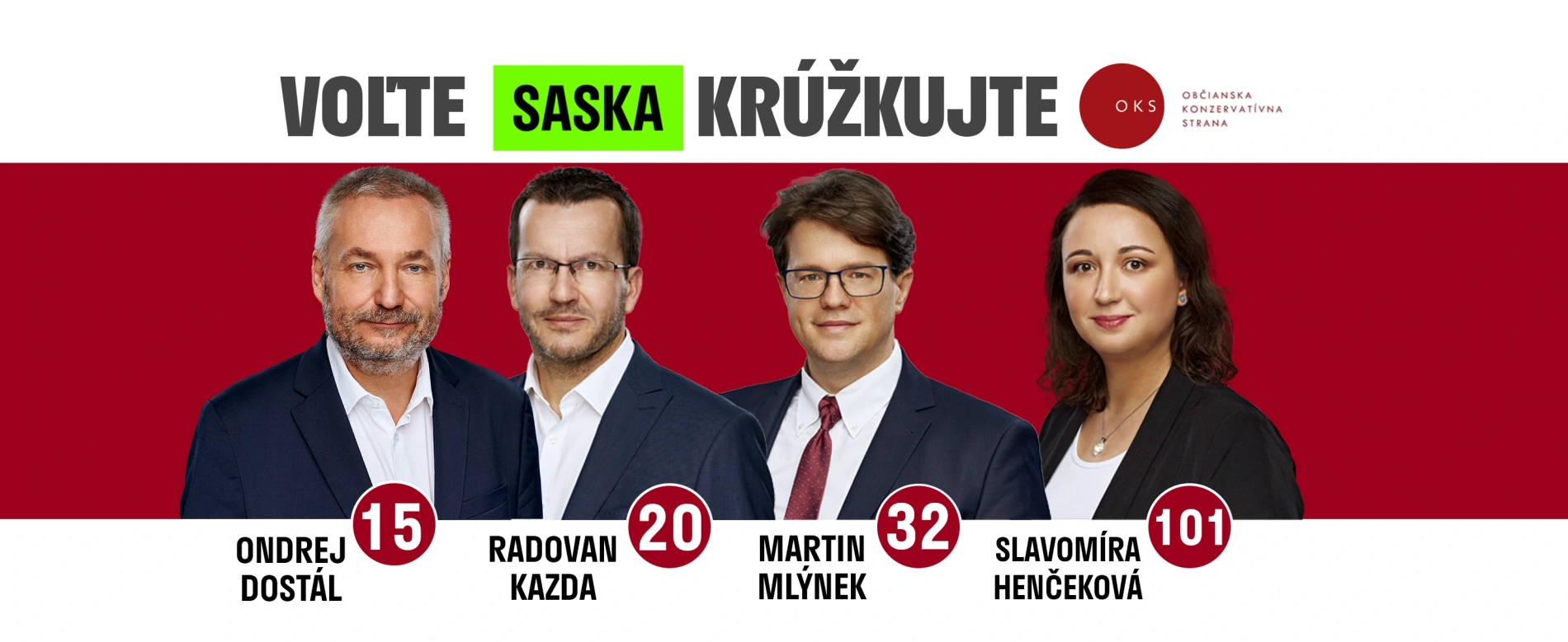 Hlas pre SaS, krúžok pre OKS